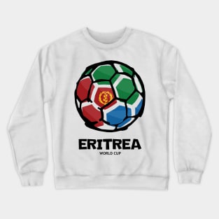 Eritrea Football Country Flag Crewneck Sweatshirt